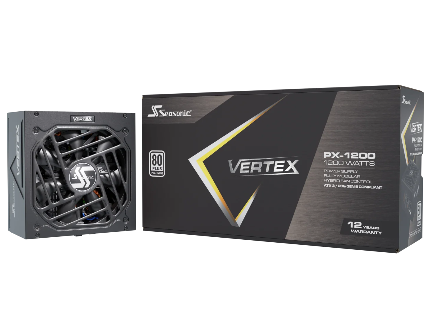 Seasonic Vertex PX-1200 1200W ATX 3.1 80 Plus Platinum Fully Modular